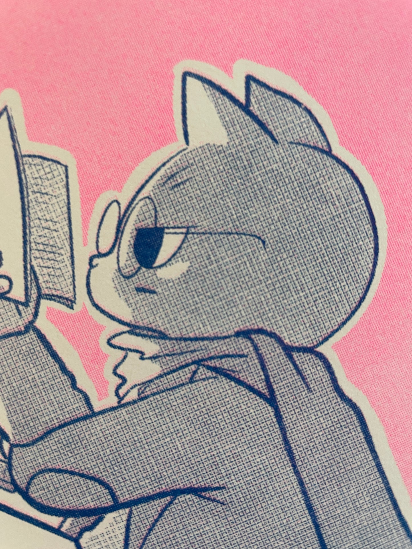 Cat Commuter — Riso Print (Limited Edition)