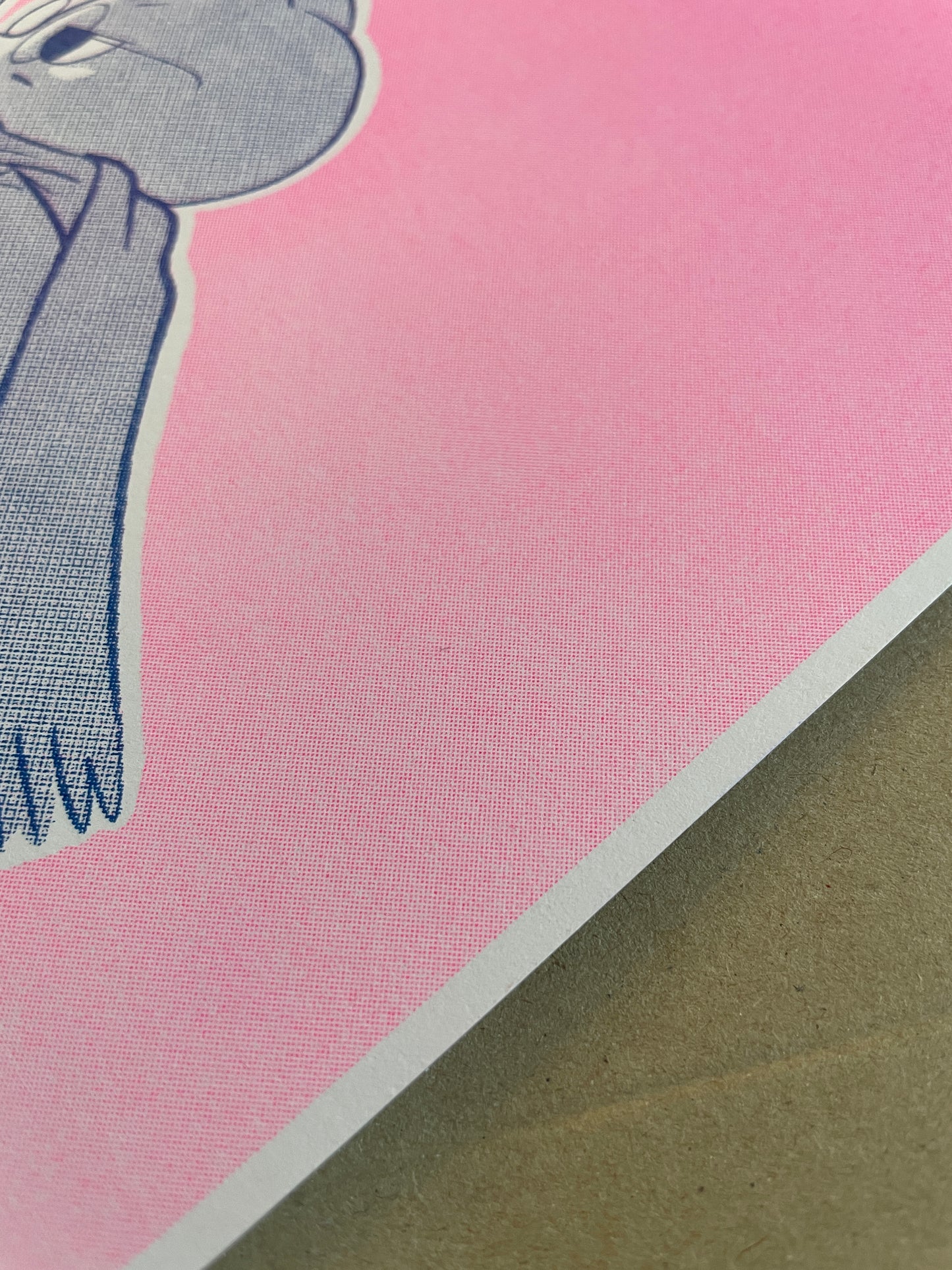 Cat Commuter — Riso Print (Limited Edition)