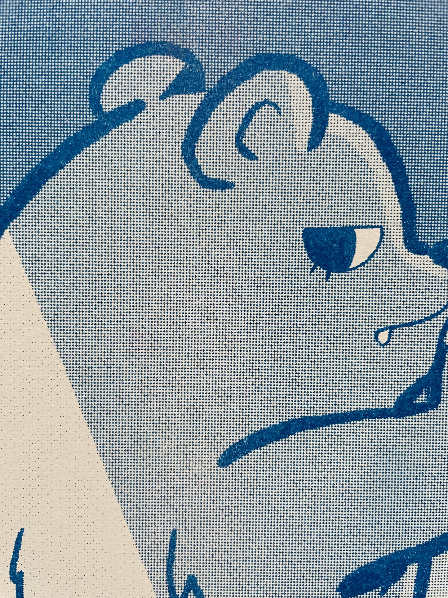 Kalsarikännit (Blue) — Riso Print (1/1 Rare Edition)