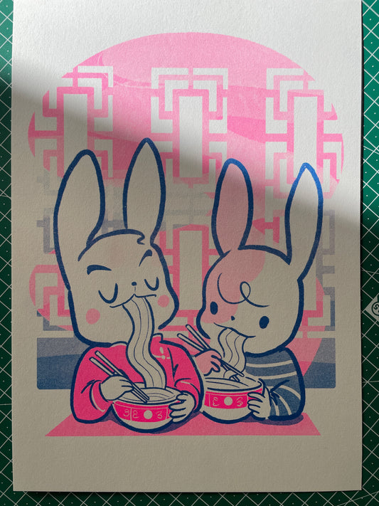 Biang Biang Noodles — Riso Print (Limited Edition)