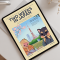 First Time Japan Itinerary in Ipad