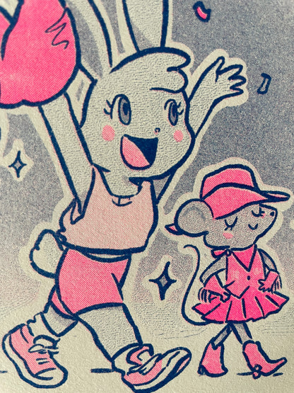Pride Parade — Riso Print (Limited Edition)