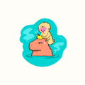 Capybara and Monkey