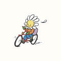 Flower On Bike