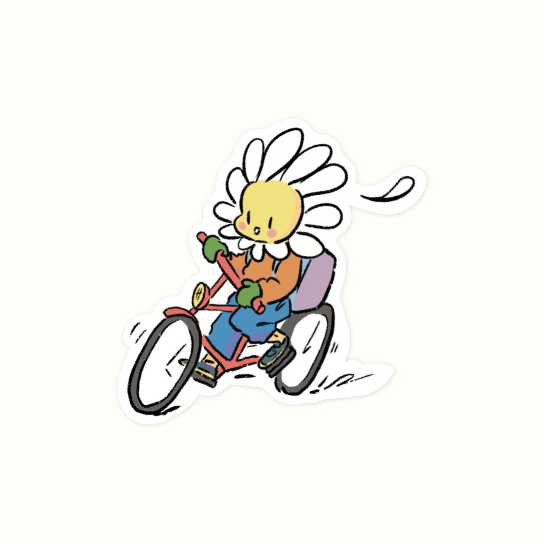 Flower On Bike