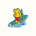 Paddleboard Dog